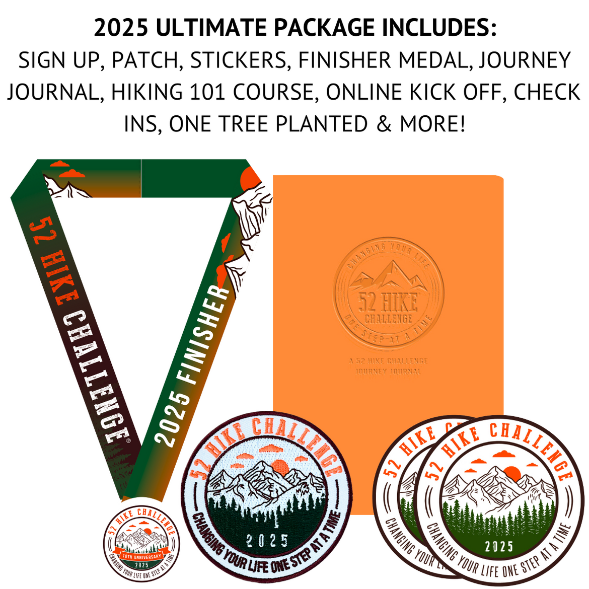 2025 52 Hike Challenge Sign Up + Ultimate Package