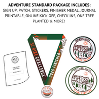 52 Hike Challenge Adventure Series Sign Up & Standard Package